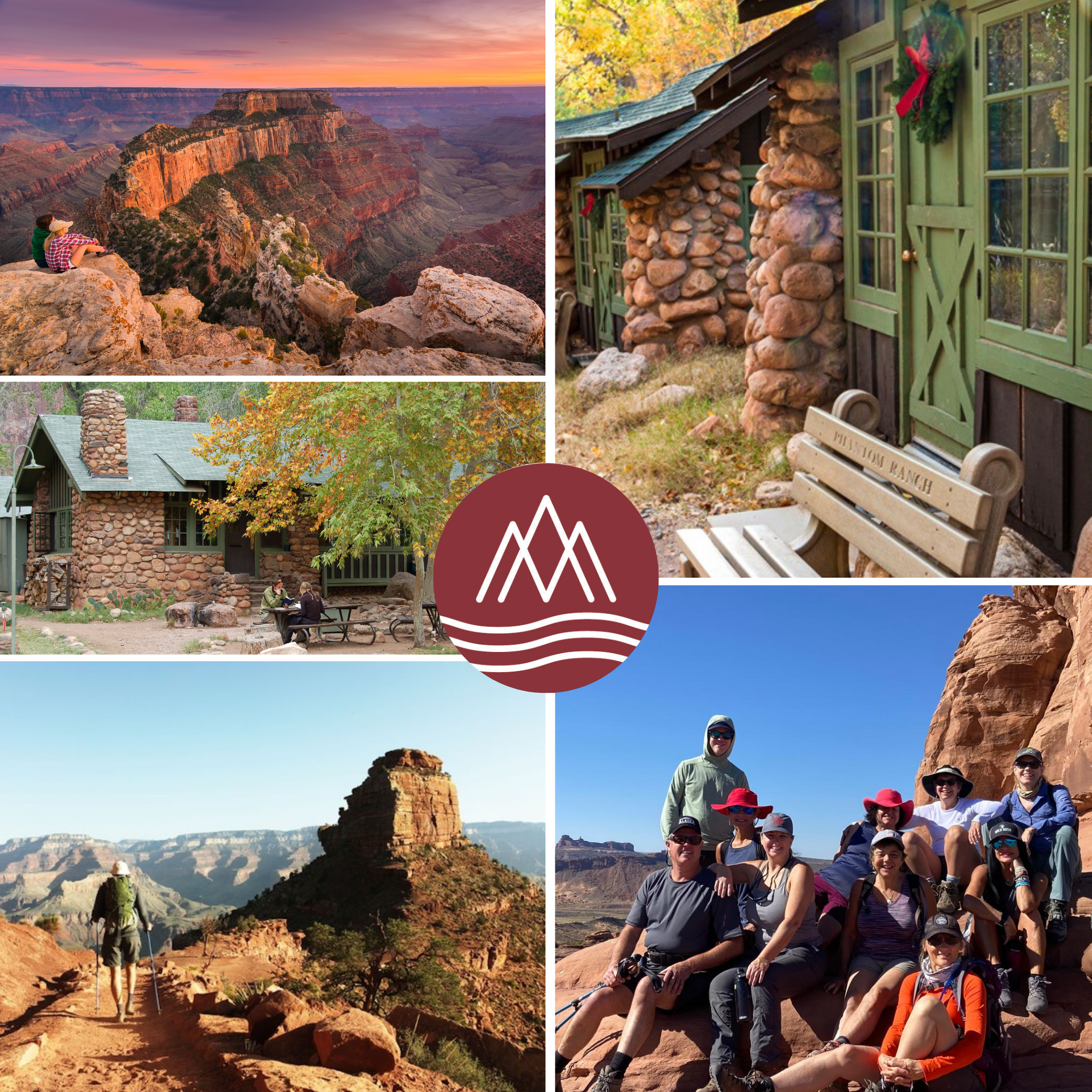 Phantom Ranch Image Collage